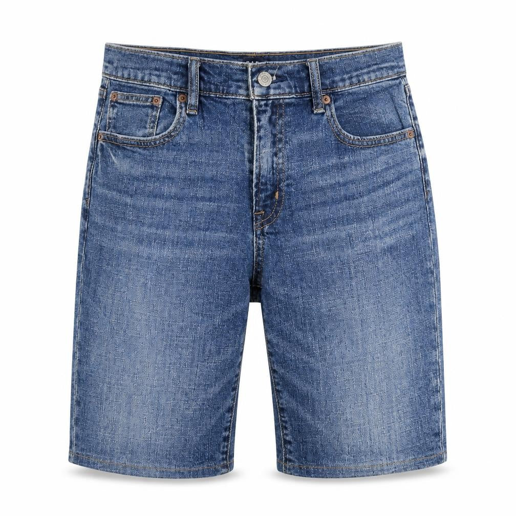 Gap Mens Blue Cotton Bermuda Shorts Size 26 in L10 in Regular Button