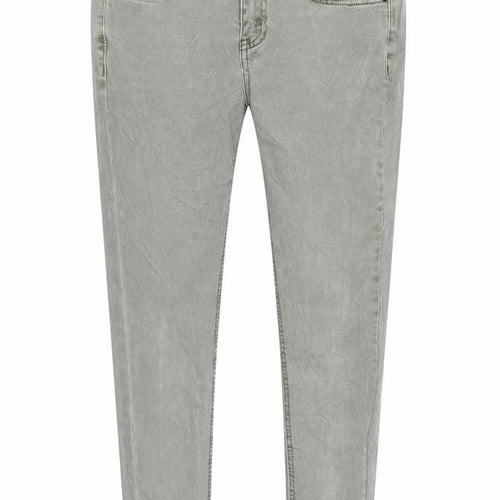 New Look Womens Green 100% Cotton Skinny Jeans Size 10 L31 in Slim Zip