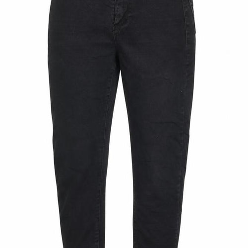 Primark Womens Black 100% Cotton Skinny Jeans Size 8 L33 in Regular Button