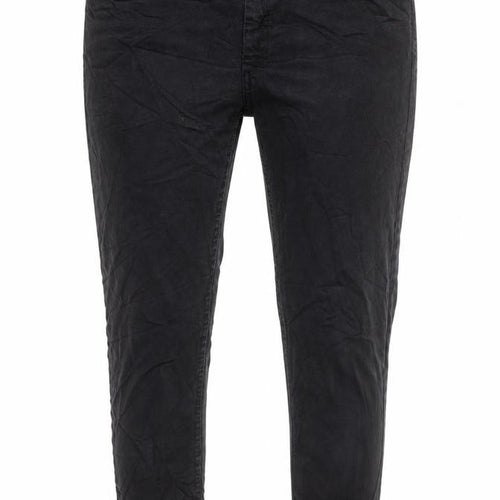 Marks and Spencer Womens Black 100% Cotton Skinny Jeans Size 10 L32.5 in Extra-Slim Zip