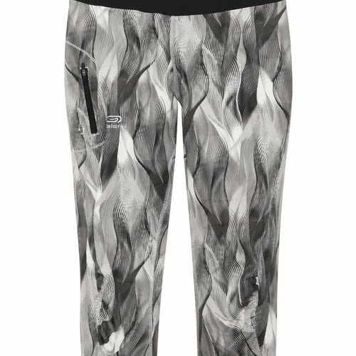 Kalenji Womens Brown Geometric Polyester Athletic Shorts Size 28 in L20 in Regular Drawstring