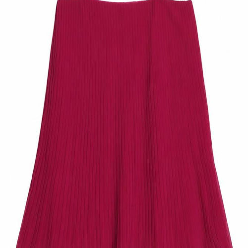French Connection Girls Pink Polyester A-Line Size 12-13 Years Round Neck Zip