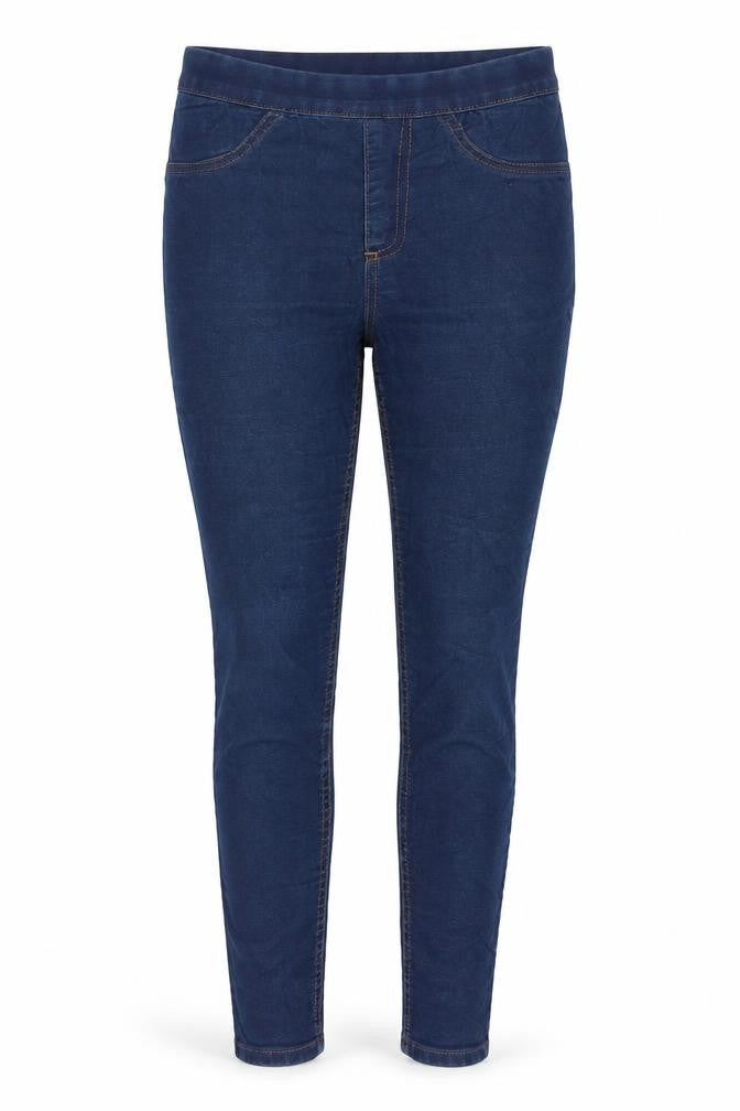 Marks and Spencer Womens Blue Cotton Jegging Jeans Size 6 L26 in Regular