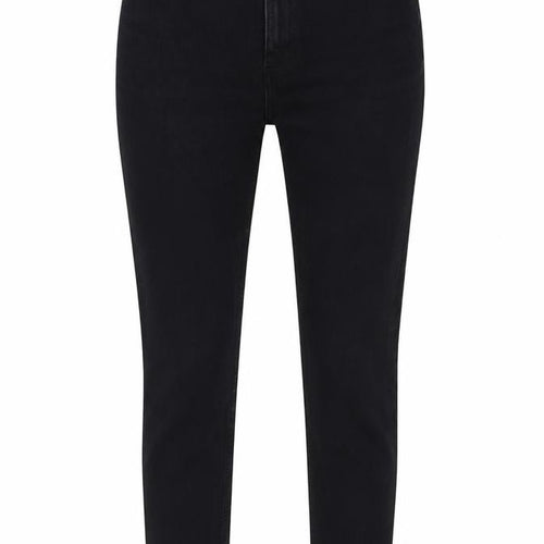 Marks and Spencer Womens Black Cotton Skinny Jeans Size 8 L31 in Regular Button