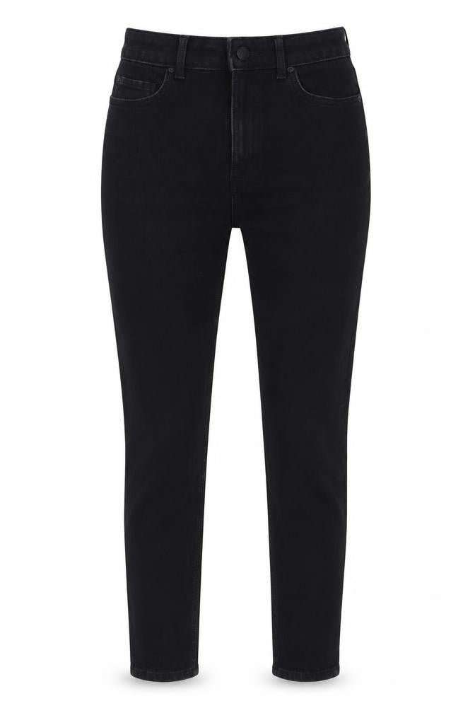 Marks and Spencer Womens Black Cotton Skinny Jeans Size 8 L31 in Regular Button
