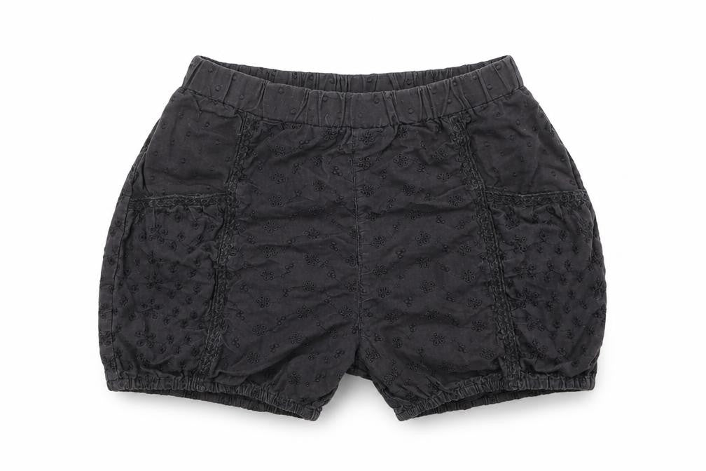 NEXT Girls Black Cotton Bermuda Shorts Size 5-6 Years Regular