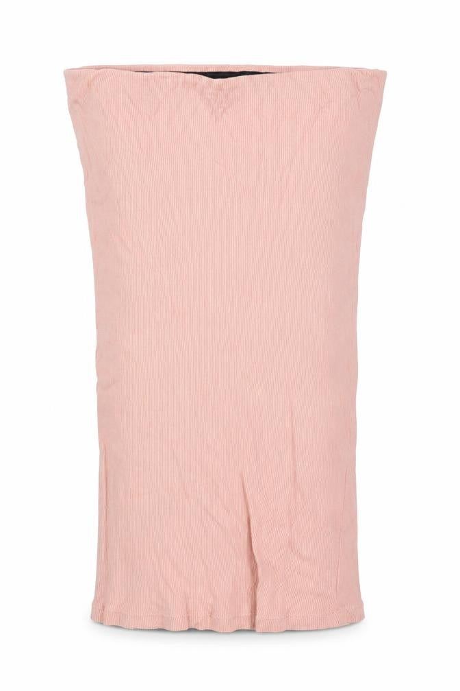 Terranova Womens Pink Cotton Straight & Pencil Skirt Size L Drawstring