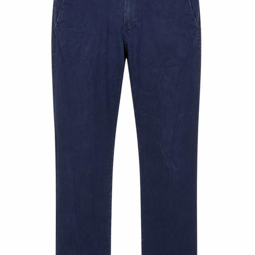 Gap Mens Blue Cotton Trousers Size 32 in L39 in Regular Zip
