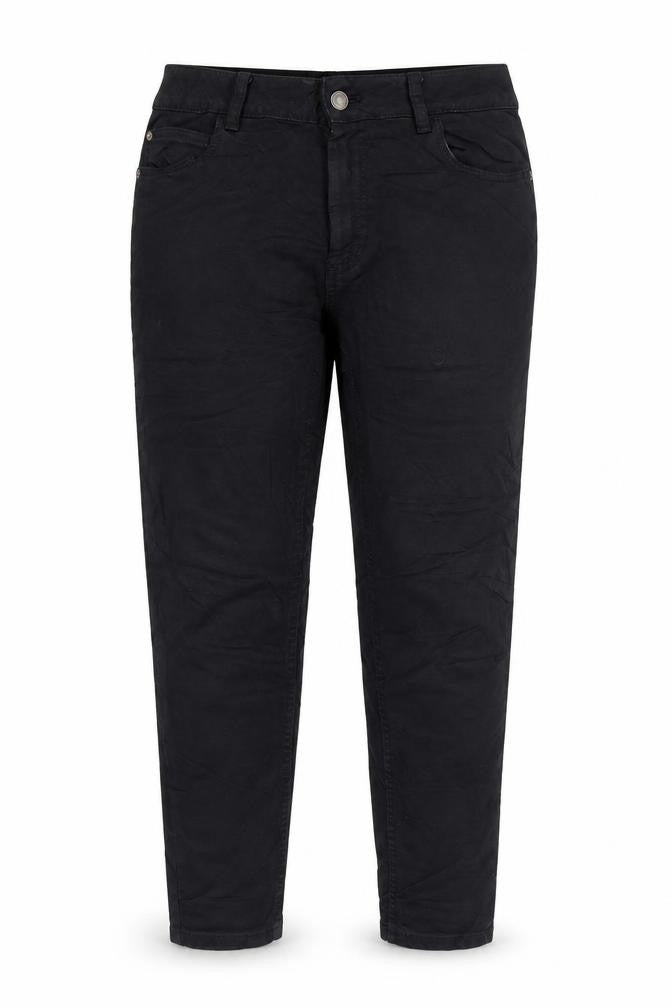 Marks and Spencer Womens Black Cotton Skinny Jeans Size 12 L25 in Slim Zip