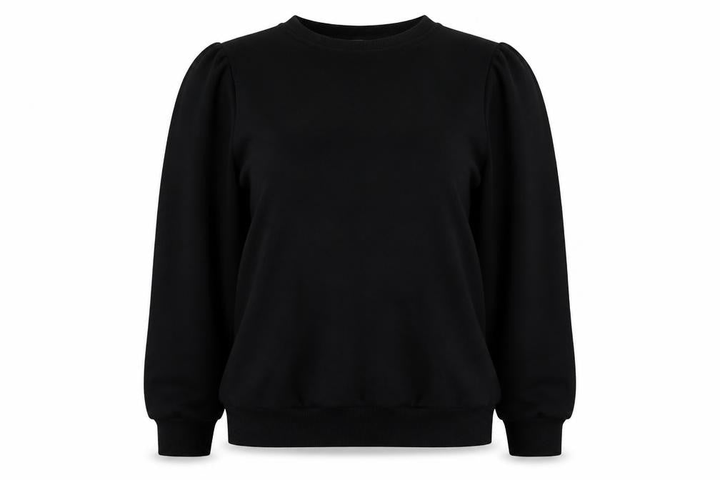 Papaya Womens Black Polyester Pullover Sweatshirt Size 12 Pullover