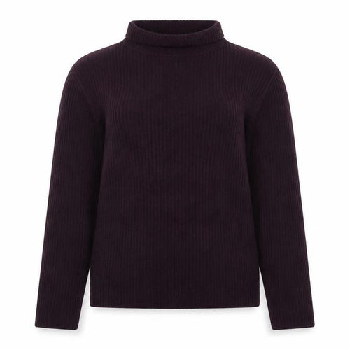 Originals Womens Purple Roll Neck Acrylic Pullover Jumper Size 14