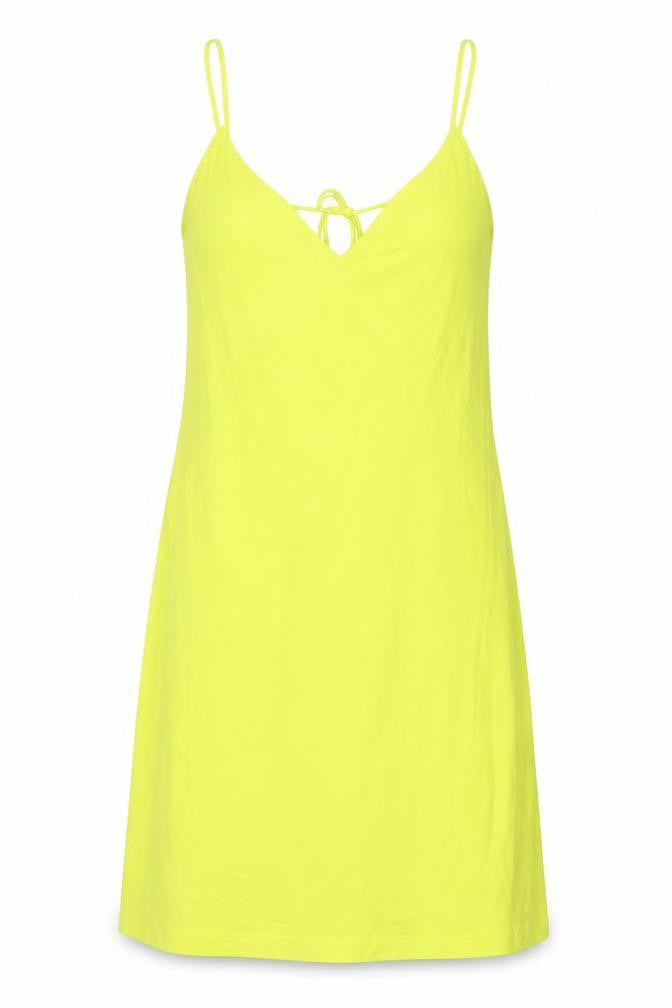 Zara Womens Green Cotton A-Line Size M V-Neck Tie