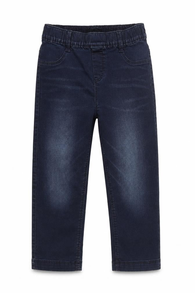 Ms Mode Girls Blue Cotton Straight Jeans Size 14 Years Regular