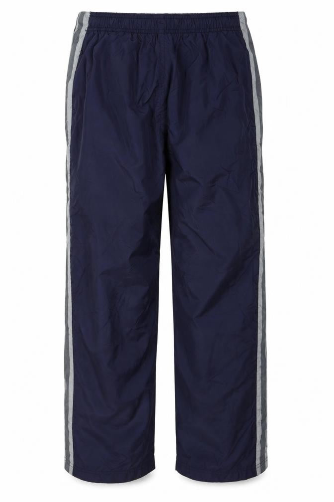 Sportrax Boys Blue Polyester Rain Trousers Trousers Size XL Regular Button - Full Leg Button Up