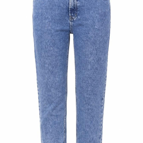 Pull&Bear Womens Blue Cotton Jegging Jeans Size S L26 in Regular Button