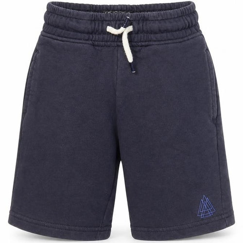 Next Boys Blue Cotton Sweat Shorts Size 5-6 Years Regular Drawstring
