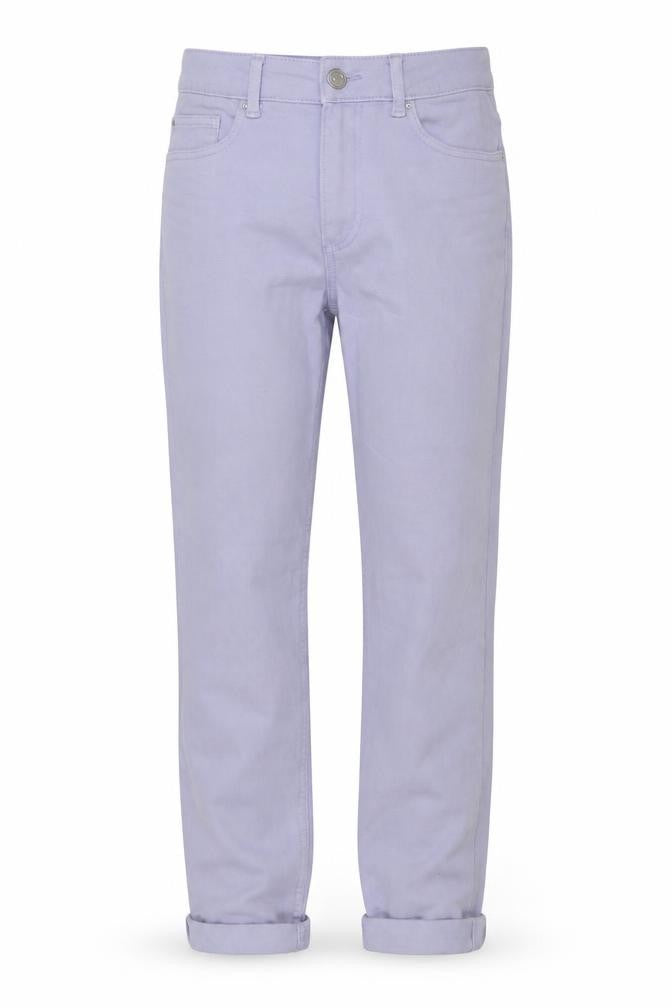 Marks and Spencer Womens Blue Cotton Straight Jeans Size 6 L28 in Slim Button