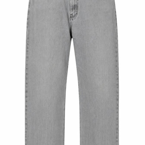 Marks and Spencer Womens Blue Cotton Straight Jeans Size 34 in L31 in Regular Button