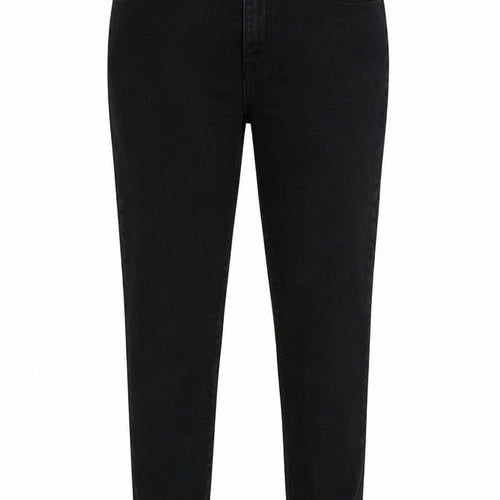 NEXT Womens Black Cotton Skinny Jeans Size 12 L26 in Regular Button