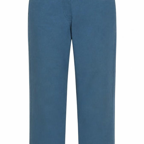 Epilogue Womens Blue Cotton Trousers Size 14 L28 in Regular