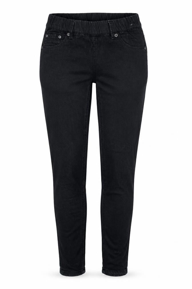 Denim & Co. Womens Black Cotton Jegging Jeans Size 8 L31 in Regular