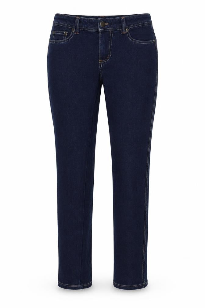 C.USA Womens Blue Cotton Jegging Jeans Size M L29 in Regular Button