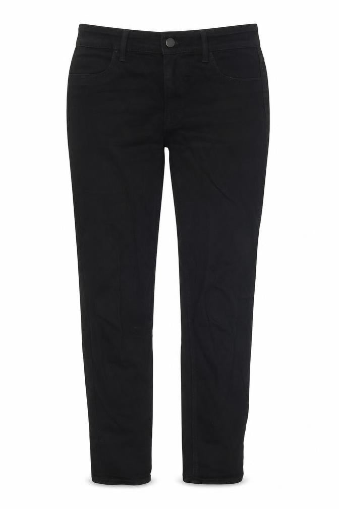 Preworn Womens Black 100% Cotton Skinny Jeans Size 30 in L29 in Regular Zip