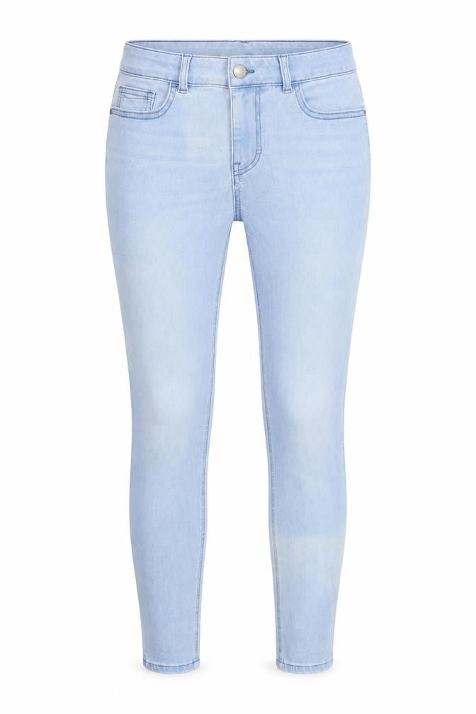 Preworn Womens Blue 100% Cotton Skinny Jeans Size 30 in L27 in Regular Zip