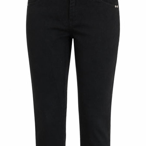 Preworn Womens Black 100% Cotton Skinny Jeans Size 10 L24 in Regular Zip