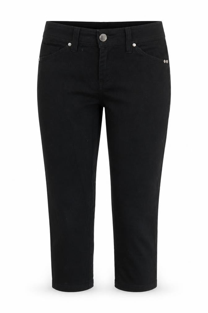 Preworn Womens Black 100% Cotton Skinny Jeans Size 10 L24 in Regular Zip