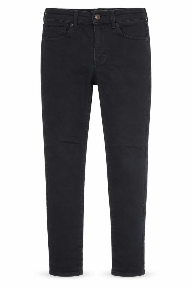 Preworn Mens Black Cotton Skinny Jeans Size 30 in L26 in Regular Zip