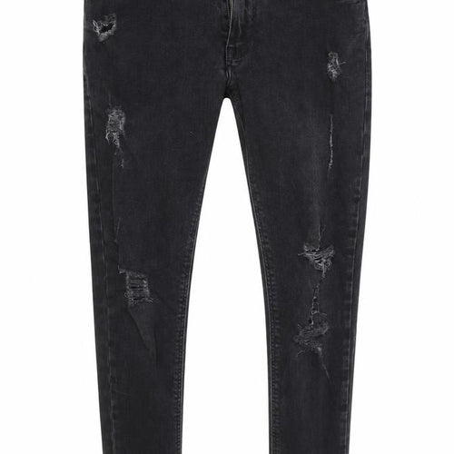 ASOS Mens Black Polyester Skinny Jeans Size 29 in L29 in Regular Zip
