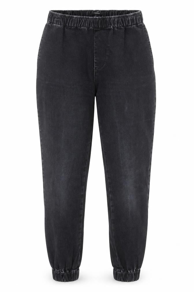 George Womens Black Cotton Tapered Jeans Size 8 L26 in Regular