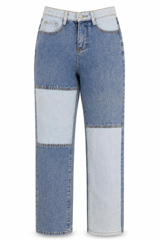 Preworn Womens Blue Cotton Straight Jeans Size S L28 in Regular Button