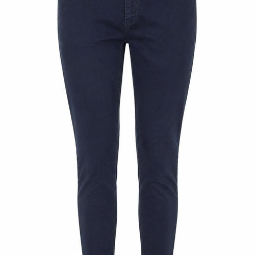 Maison De Nines Womens Blue Polyester Skinny Jeans Size 12 L30 in Regular Zip