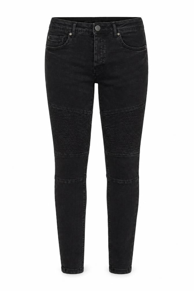 Brave Soul Womens Black Cotton Skinny Jeans Size 30 in L27 in Regular Zip