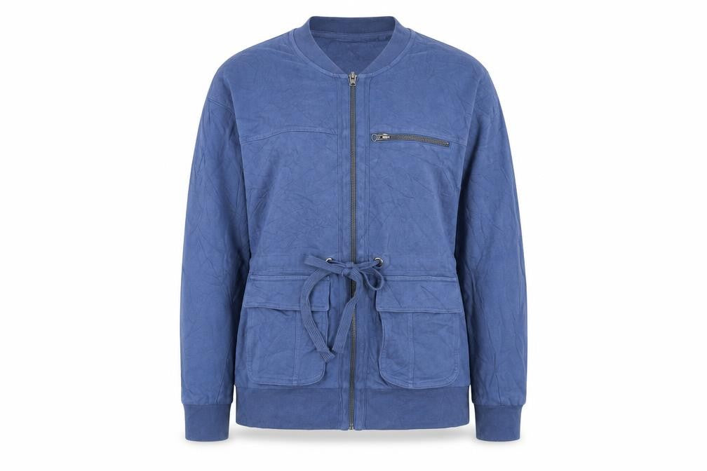 Next Womens Blue Jacket Coatigan Size 16 Zip