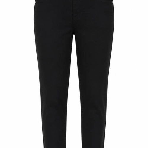 Denim & Co. Womens Black Polyester Skinny Jeans Size 14 L26 in Regular Zip
