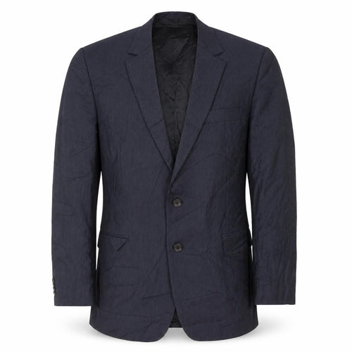 SIR of Sweden Mens Blue Striped Wool Jacket Suit Jacket Size 42