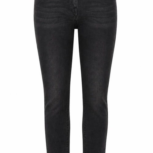 NEXT Womens Grey Cotton Skinny Jeans Size 8 L31 in Regular Button