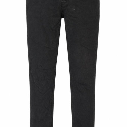 Urban Jeans Mens Black Cotton Skinny Jeans Size 27 in L27 in Regular Zip