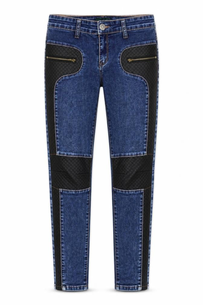 Miss RJ Womens Blue 100% Cotton Skinny Jeans Size 28 in L30 in Regular Zip