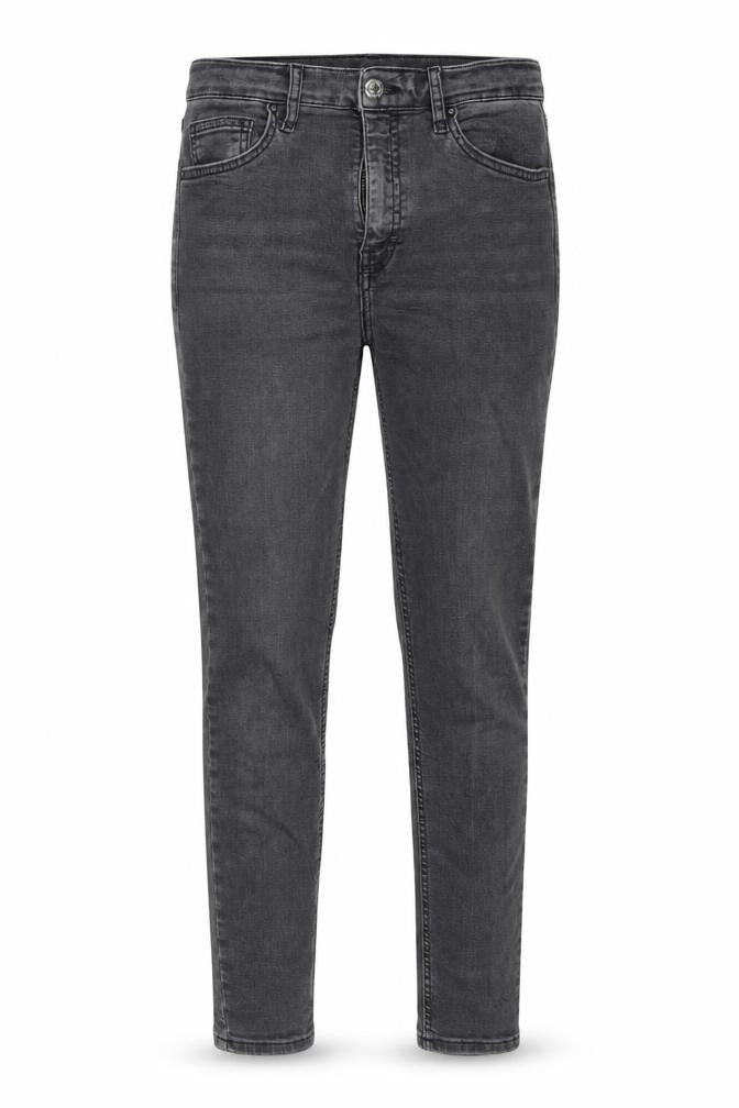 Topshop Womens Grey 100% Cotton Skinny Jeans Size 28 in L26 in Regular Zip