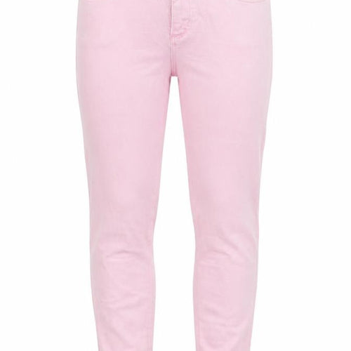 Witchery Girls Pink 100% Cotton Skinny Jeans Size 9 Years L26 in Relaxed Tie