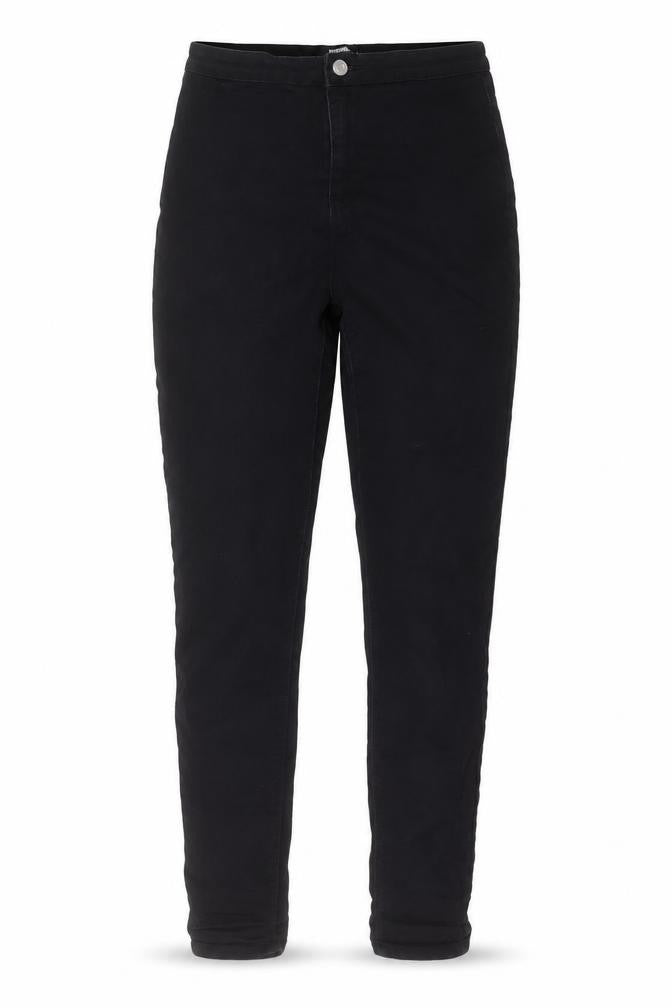 Missguided Womens Black Cotton Skinny Jeans Size 10 L30 in Regular Button