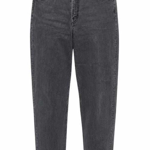 Lash Womens Grey Cotton Mom Jeans Size 30 in L30 in Regular Zip