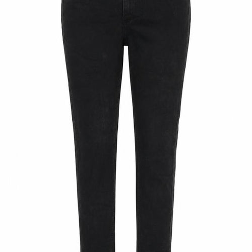 Brave Soul Womens Black Cotton Skinny Jeans Size 34 in L38 in Regular Zip