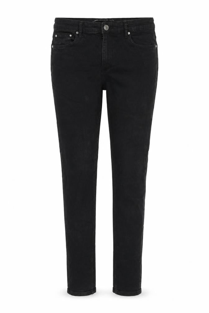 Brave Soul Womens Black Cotton Skinny Jeans Size 34 in L38 in Regular Zip
