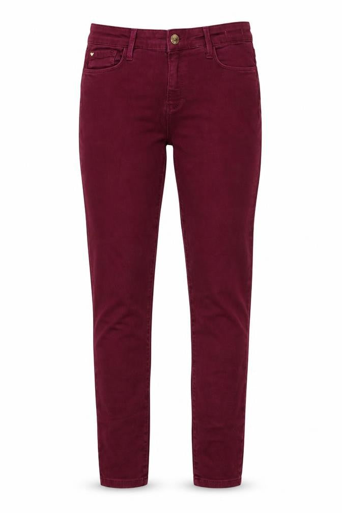 My Twin Womens Purple Cotton Skinny Jeans Size 30 in L28 in Regular Zip