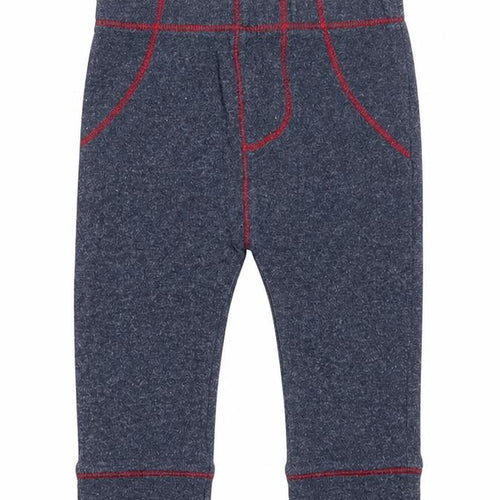 George Baby Blue Cotton Track Pants Trousers Size 3-6 Months Pullover - Rabbit, Contrasting Trim